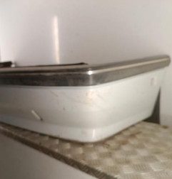 Pare choc arriere RENAULT R21 Photo n°3