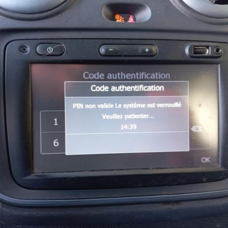 Afficheur DACIA LODGY