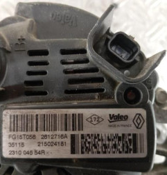 Alternateur RENAULT SCENIC 3 Photo n°4