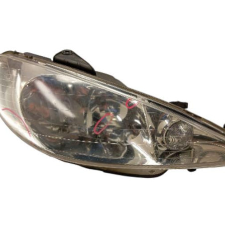 Optique avant principal droit (feux)(phare) PEUGEOT 206 Photo n°1