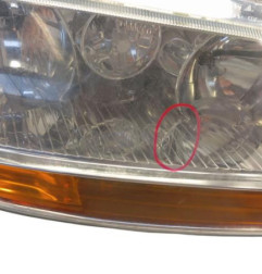 Optique avant principal droit (feux)(phare) FIAT MULTIPLA