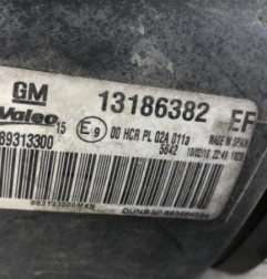 Optique avant principal droit (feux)(phare) OPEL CORSA D Photo n°3