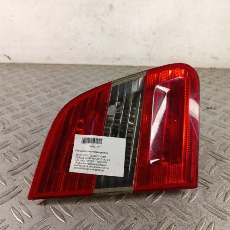 Feu arriere secondaire gauche (feux) MERCEDES CLASSE B 245