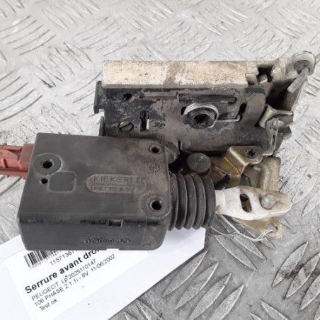 Serrure avant droit PEUGEOT 106