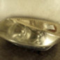 Optique avant principal gauche (feux)(phare) RENAULT SCENIC 2