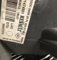 Optique avant principal droit (feux)(phare) RENAULT LAGUNA 2 Photo n°5