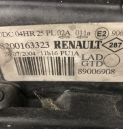 Optique avant principal gauche (feux)(phare) RENAULT LAGUNA 2 Photo n°4