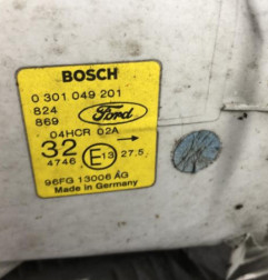 Optique avant principal gauche (feux)(phare) FORD FIESTA 4 Photo n°3