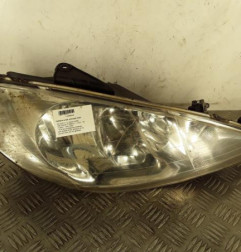 Optique avant principal droit (feux)(phare) PEUGEOT 206 Photo n°1