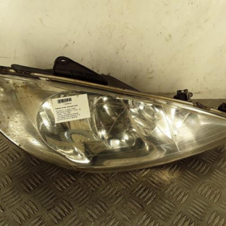 Optique avant principal droit (feux)(phare) PEUGEOT 206 Photo n°1