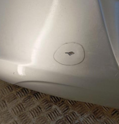 Pare choc arriere OPEL CORSA D Photo n°4