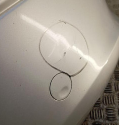 Pare choc arriere OPEL CORSA D Photo n°6