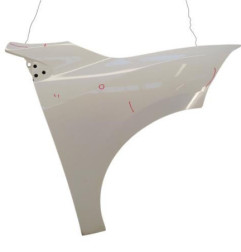 Aile avant droit RENAULT MEGANE 3 Photo n°1