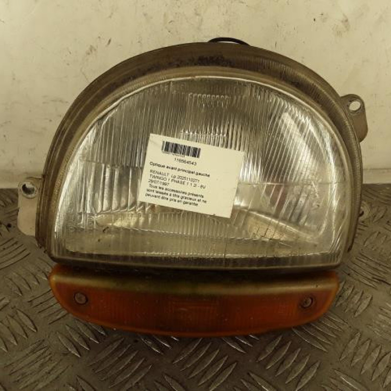 Optique avant principal gauche (feux)(phare) RENAULT TWINGO 1