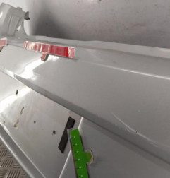 Pare choc arriere RENAULT TWINGO 2 Photo n°3