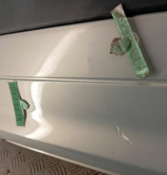 Pare choc arriere RENAULT CLIO 2 Photo n°3