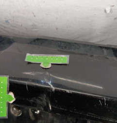 Pare choc arriere RENAULT TWINGO 2 Photo n°3