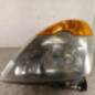 Optique avant principal gauche (feux)(phare) RENAULT MODUS