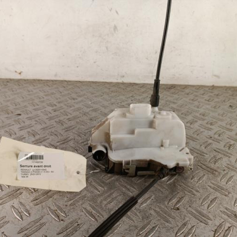 Serrure avant droit RENAULT TWINGO 2 Serrure avant droit RENAULT TWINGO 2