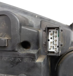 Optique avant principal gauche (feux)(phare) PEUGEOT 307 Photo n°3