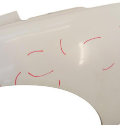 Aile avant gauche RENAULT LAGUNA 1 Photo n°3