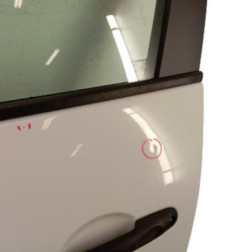 Porte avant gauche RENAULT CLIO 4 Photo n°3