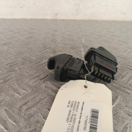 Interrupteur de leve vitre avant gauche RENAULT KANGOO 1
