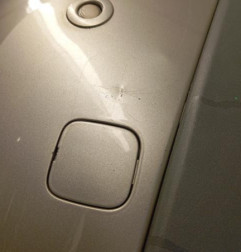 Pare choc arriere RENAULT MEGANE 2 Photo n°6