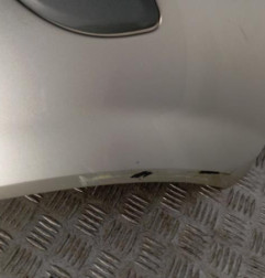 Pare choc arriere RENAULT MEGANE 2 Photo n°9