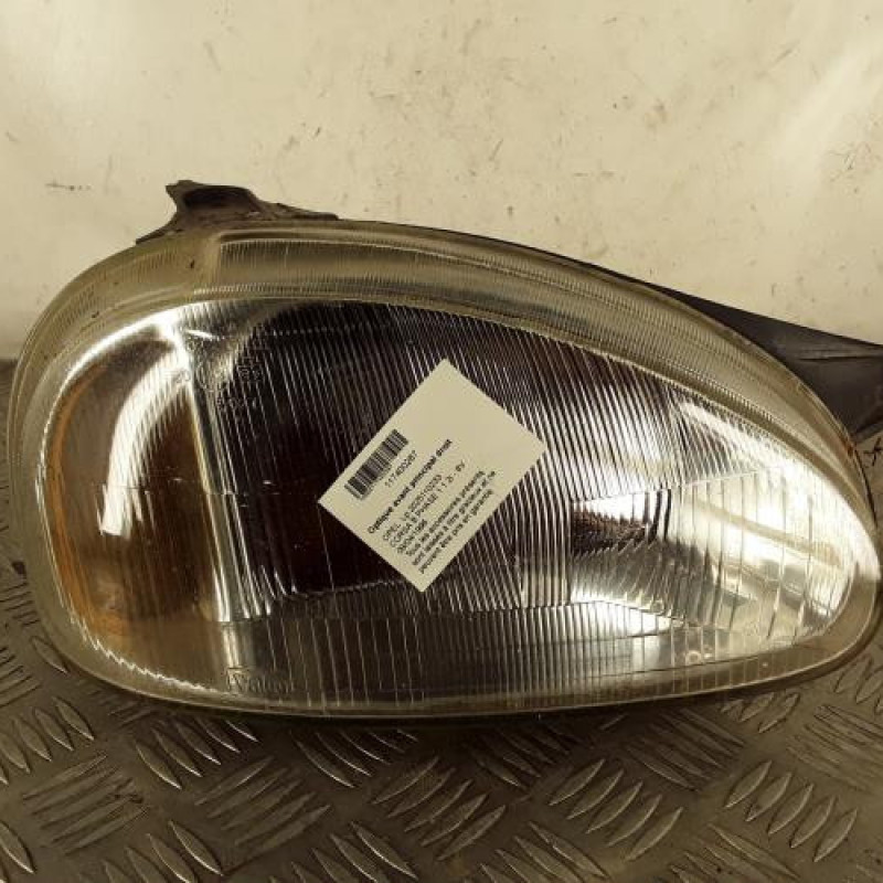 Optique avant principal droit (feux)(phare) OPEL CORSA B