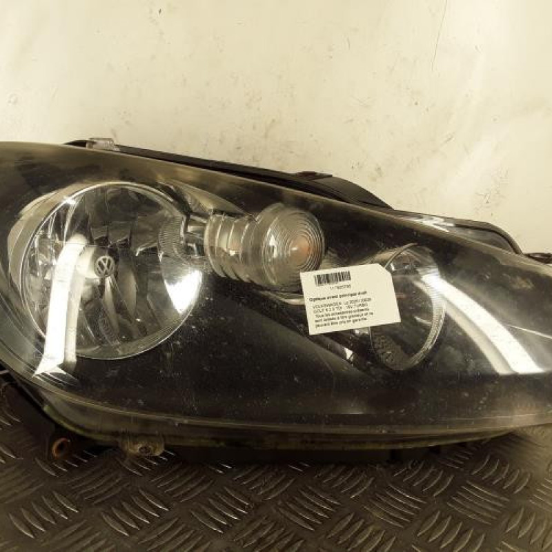 Optique avant principal droit (feux)(phare) VOLKSWAGEN GOLF 6