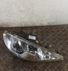 Optique avant principal droit (feux)(phare) PEUGEOT 206 Photo n°1