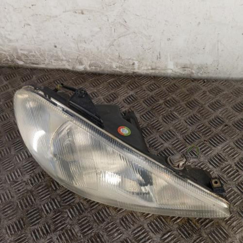 Optique avant principal droit (feux)(phare) PEUGEOT 206