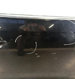 Porte avant droit VOLKSWAGEN GOLF 5 Photo n°4