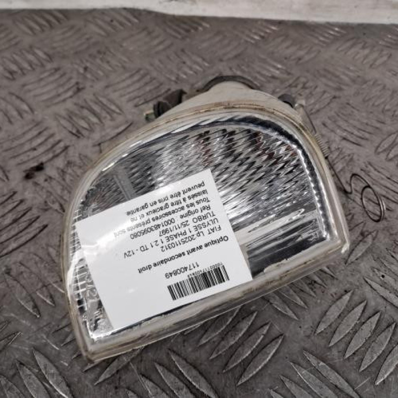 Optique avant secondaire droit (feux)(clignotant) FIAT ULYSSE 1