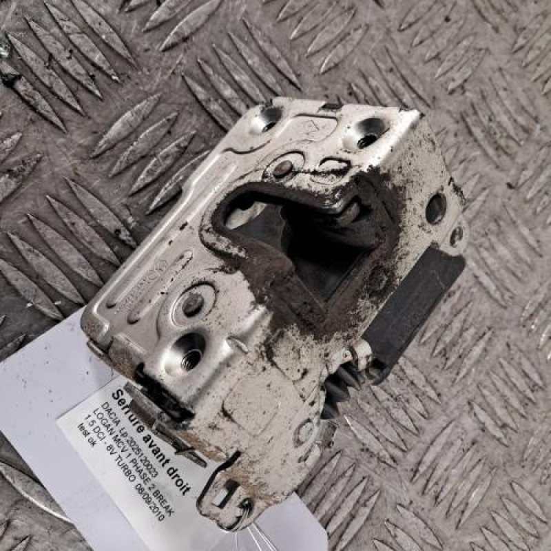 Serrure avant droit DACIA LOGAN MCV 1 Serrure avant droit DACIA LOGAN MCV 1