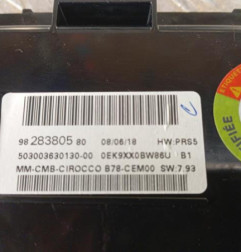 Compteur CITROEN C4 SPACETOURER Photo n°3