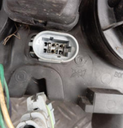 Optique avant principal droit (feux)(phare) RENAULT SCENIC 1 Photo n°6