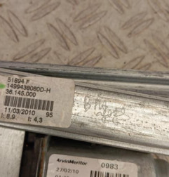 Leve vitre electrique avant droit CITROEN JUMPY 2 Photo n°4