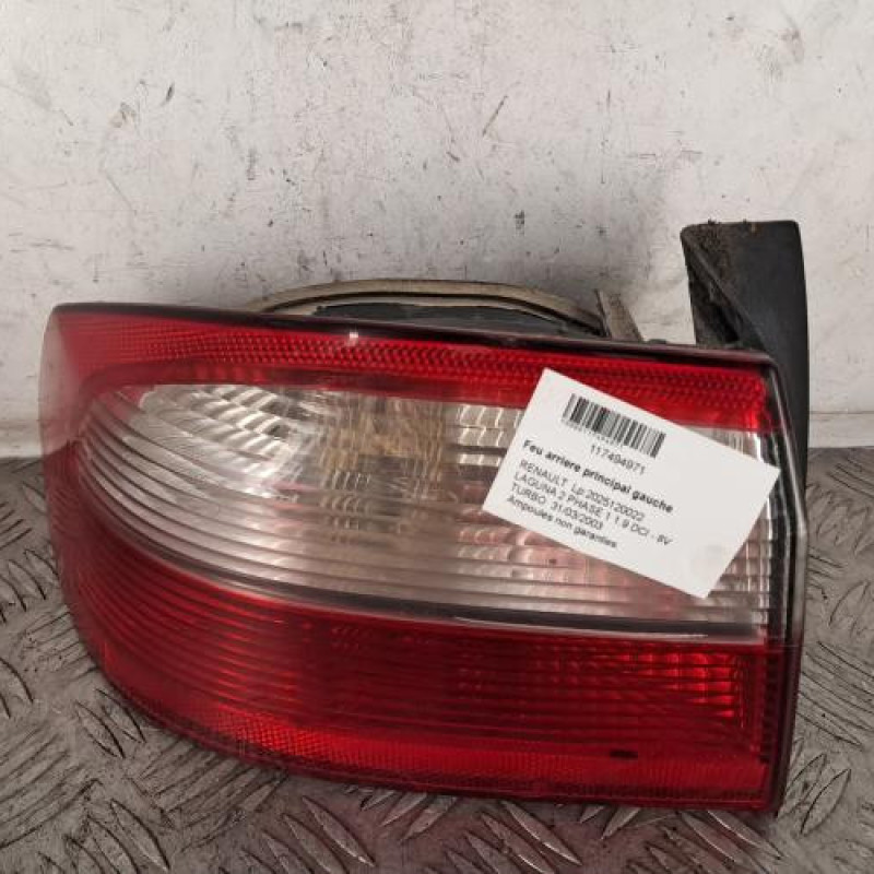 Feu arriere principal gauche (feux) RENAULT LAGUNA 2