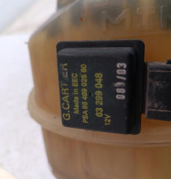 Vase d'expansion PEUGEOT PARTNER 1 Photo n°4