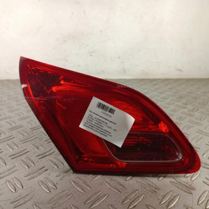 Feu arriere secondaire gauche (feux) OPEL ASTRA J