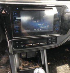 Afficheur TOYOTA AURIS 2 Photo n°1