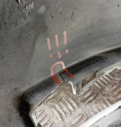 Pare choc arriere RENAULT ZOE 1 Photo n°10