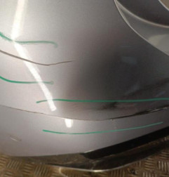 Pare choc arriere PEUGEOT 308 3 Photo n°7