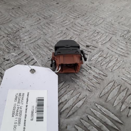 Interrupteur de leve vitre avant droit RENAULT MEGANE 2