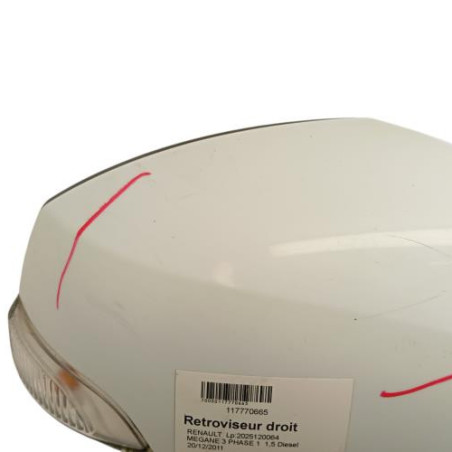 Retroviseur droit RENAULT MEGANE 3