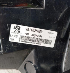 Feu arriere principal gauche (feux) PEUGEOT 5008 2 Photo n°6