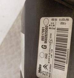 Optique avant principal gauche (feux)(phare) PEUGEOT PARTNER 2 Photo n°5