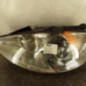 Optique avant principal gauche (feux)(phare) PEUGEOT 807